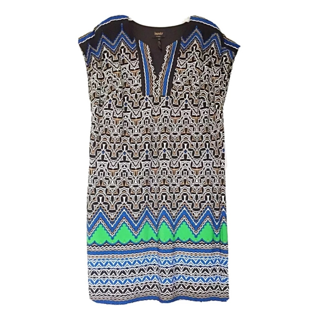 Laundry by Shelli Segal Multi-Color Sheath Dress – Size Medium